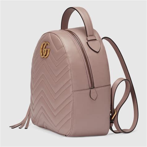 gucci backpack pink|gucci gg marmont backpack.